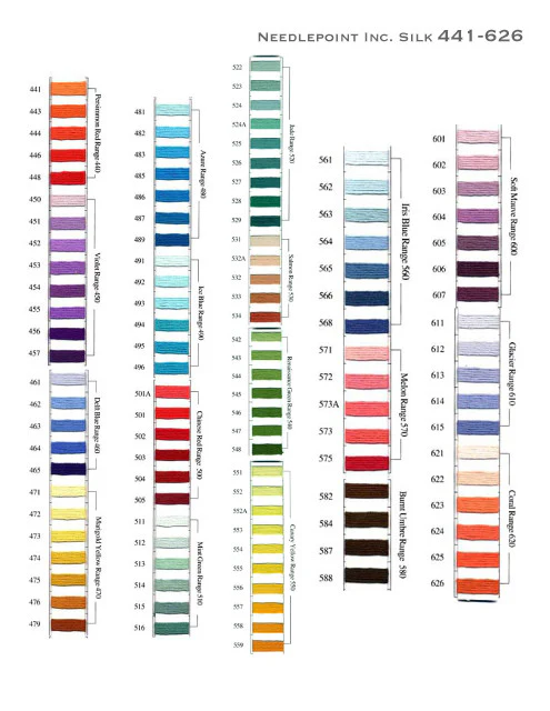 Needlepoint Silk* (Colors 332 - 561) - Image 3