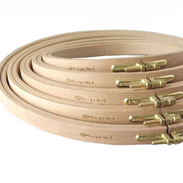 Beech Embroidery Hoops: 1/2" x 11" diameter - Image 3