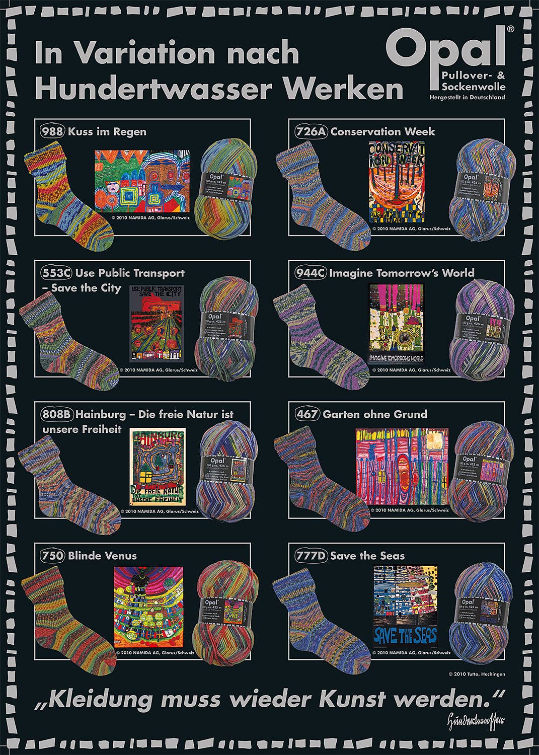 OPAL sock yarn after Hundertwasser - Image 19