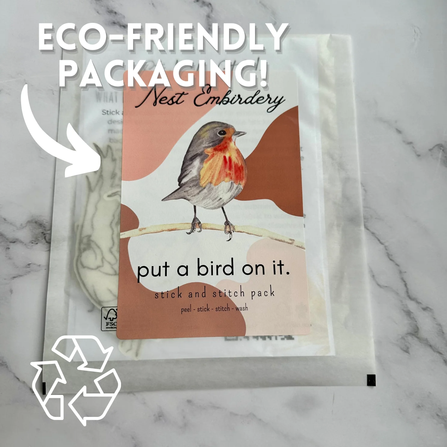 Put a Bird on it Stick and Stitch Pack - Image 3