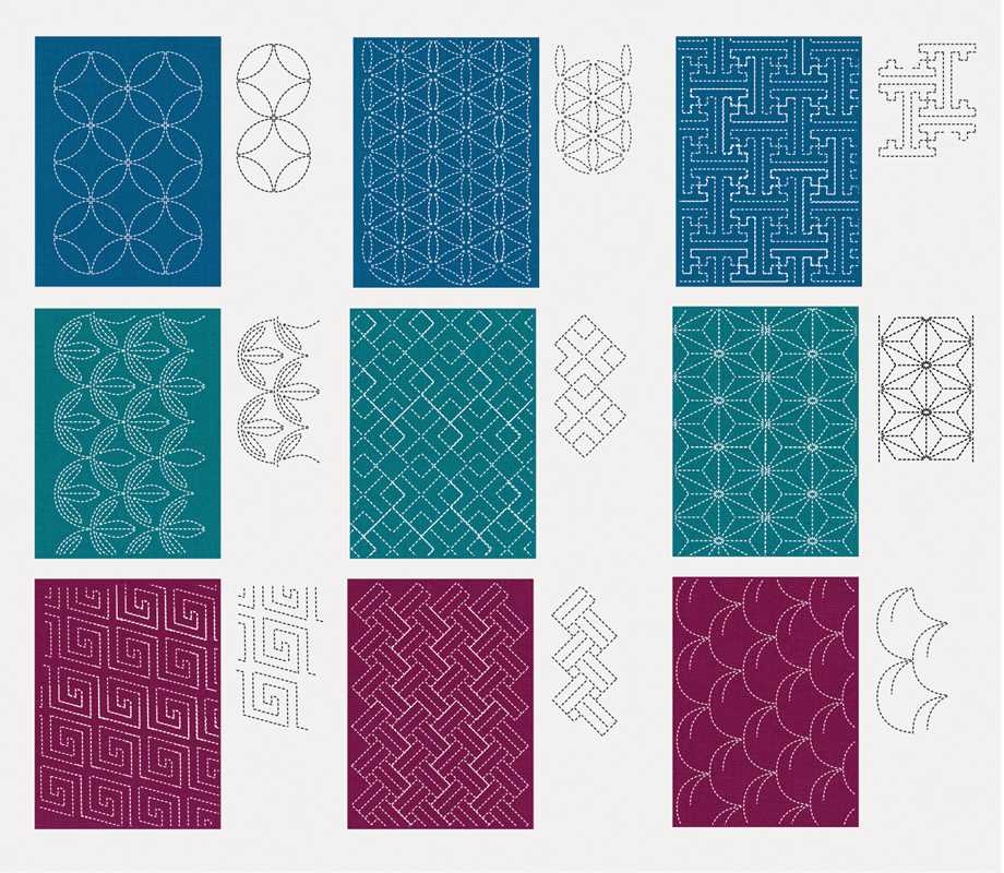Sashiko Stencils - Image 3