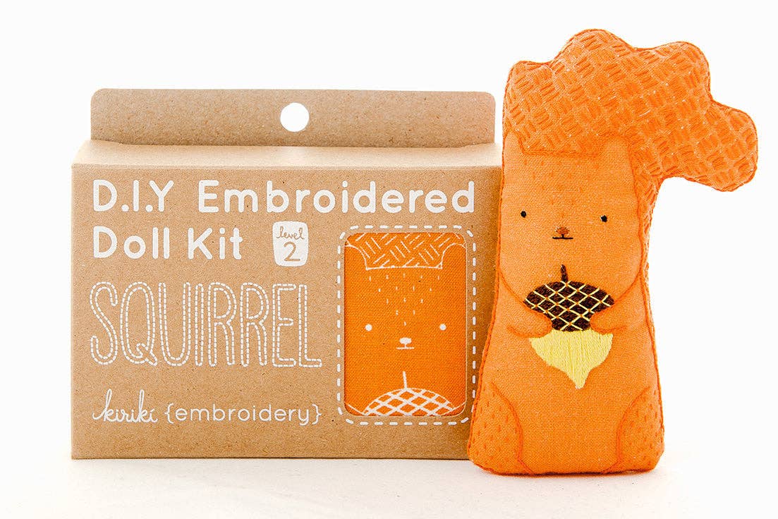 Squirrel - Embroidery Kit - Image 2