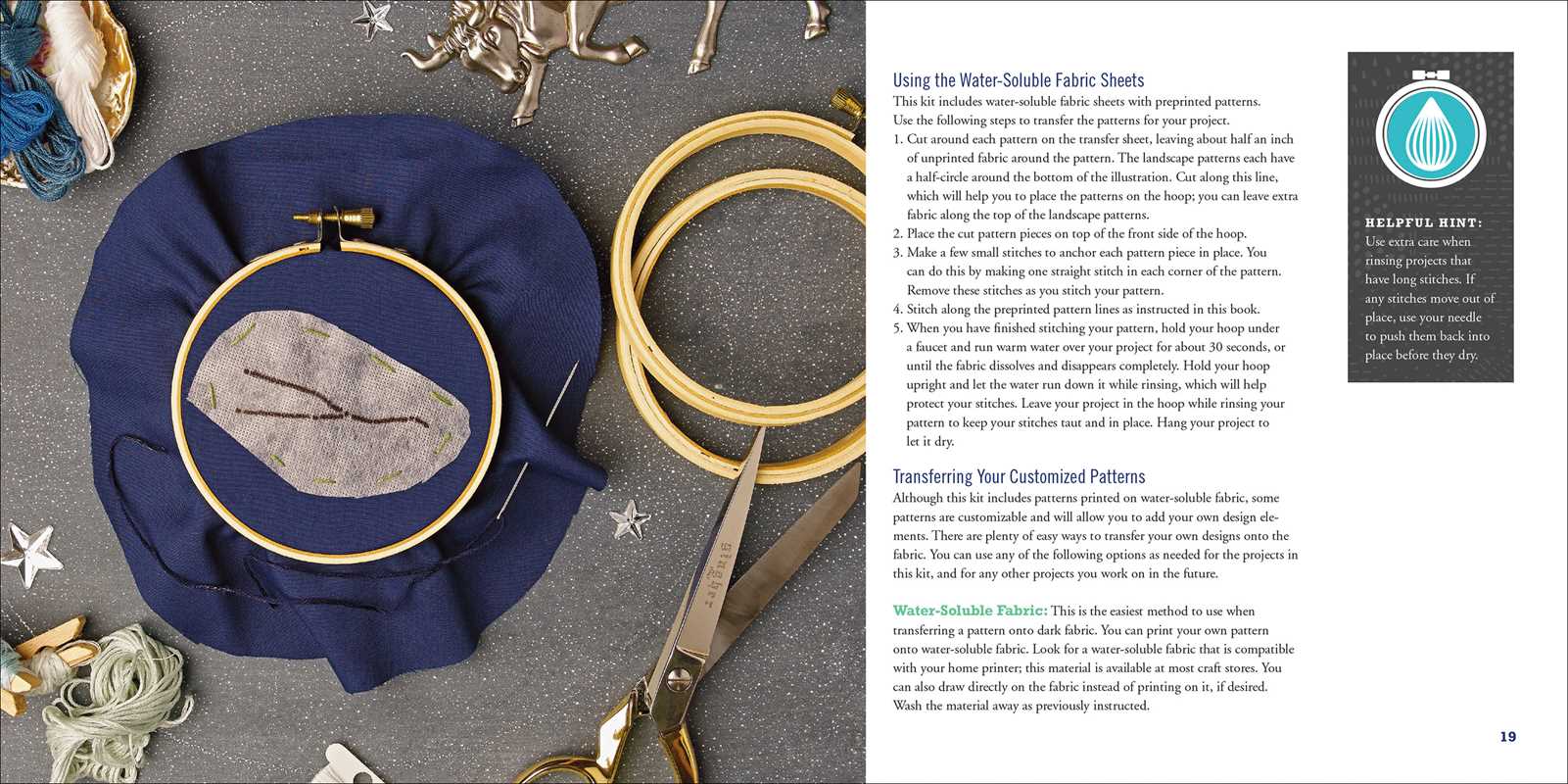 Star Signs Embroidery by Kathryn Chipinka Dalby: Kit - Image 8