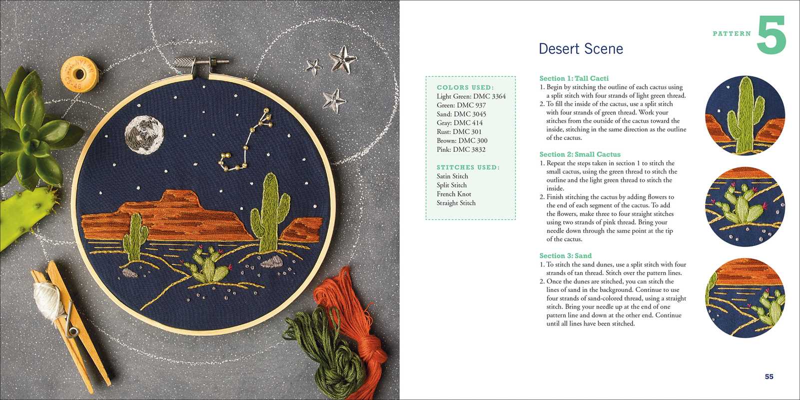 Star Signs Embroidery by Kathryn Chipinka Dalby: Kit - Image 9