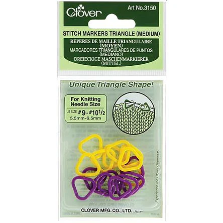 Clover Stitch Markers Triangle - Image 3