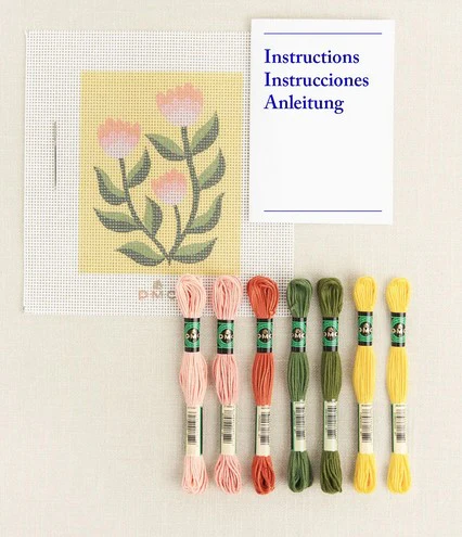 Summertime Dahlia by Abi Skinner Easy Tapestry & Needlepoint Kit - Image 2