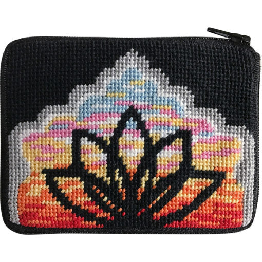 Stitch & Zip Coin Purse/Credit Card Case (14 ct, cotton) - Image 12