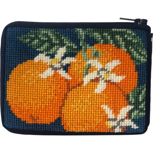 Stitch & Zip Coin Purse/Credit Card Case (14 ct, cotton) - Image 18