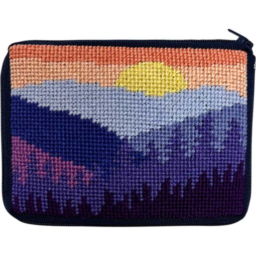 Stitch & Zip Coin Purse/Credit Card Case (14 ct, cotton) - Image 23