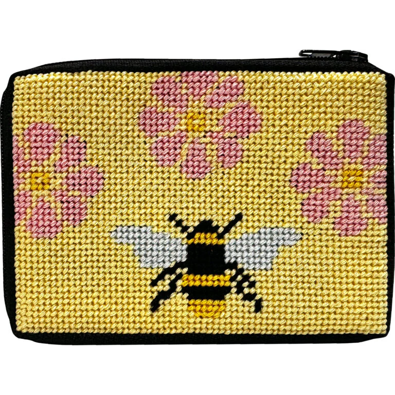 Stitch & Zip Coin Purse/Credit Card Case (14 ct, cotton) - Image 25