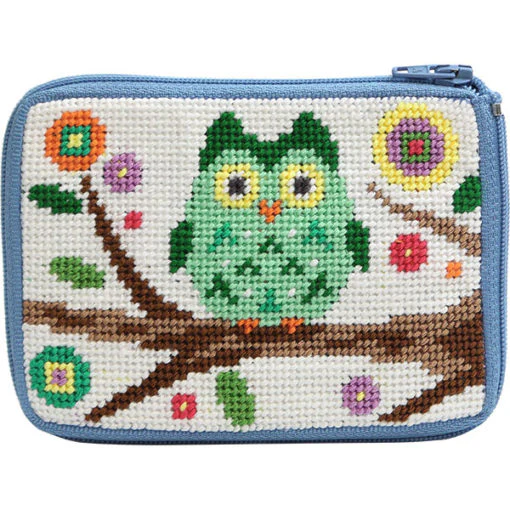Stitch & Zip Coin Purse/Credit Card Case (14 ct, cotton) - Image 7
