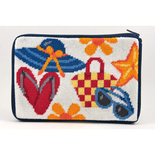 Stitch & Zip Needlepoint Purse - Image 18