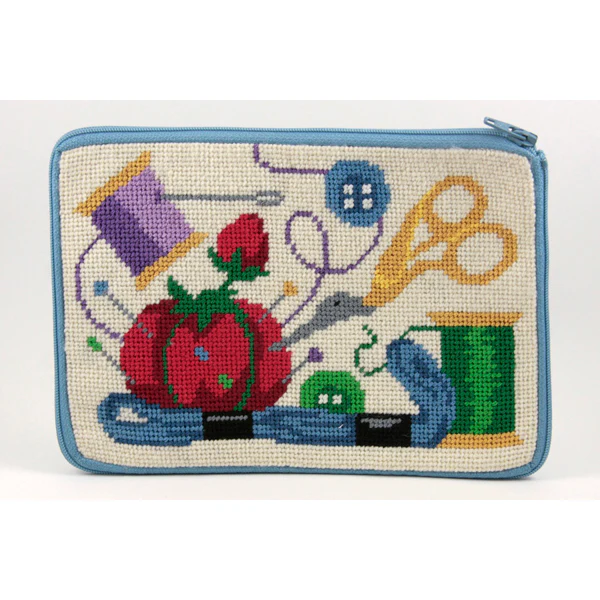 Stitch & Zip Needlepoint Purse - Image 24