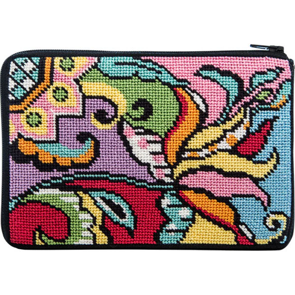 Stitch & Zip Needlepoint Purse - Image 29