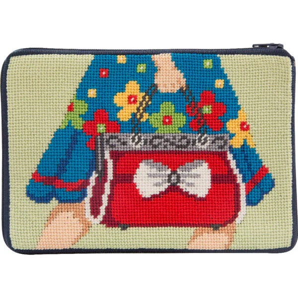Stitch & Zip Needlepoint Purse - Image 6