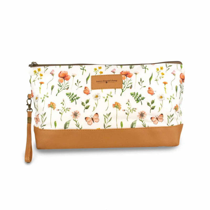 Twice Sheared Sheep Trinty Bag - Small Zippered Project Bag - Image 4