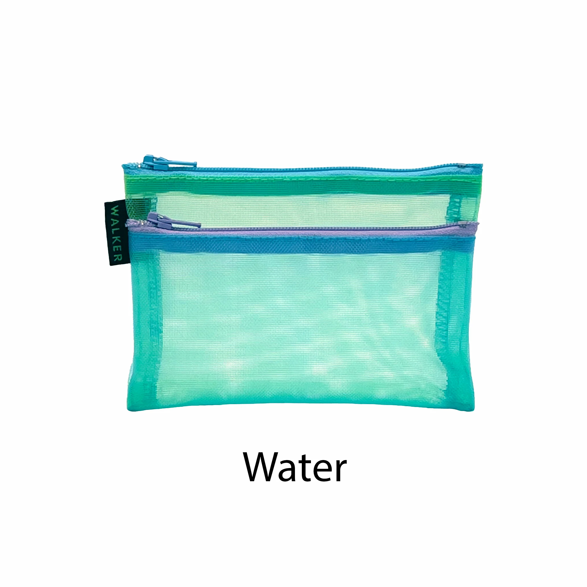 Walker Multicolor Double Zip Mesh Case (3.5" x 5") - Image 2