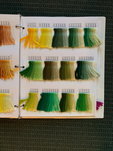 Waverly Wool Color Card - Image 2