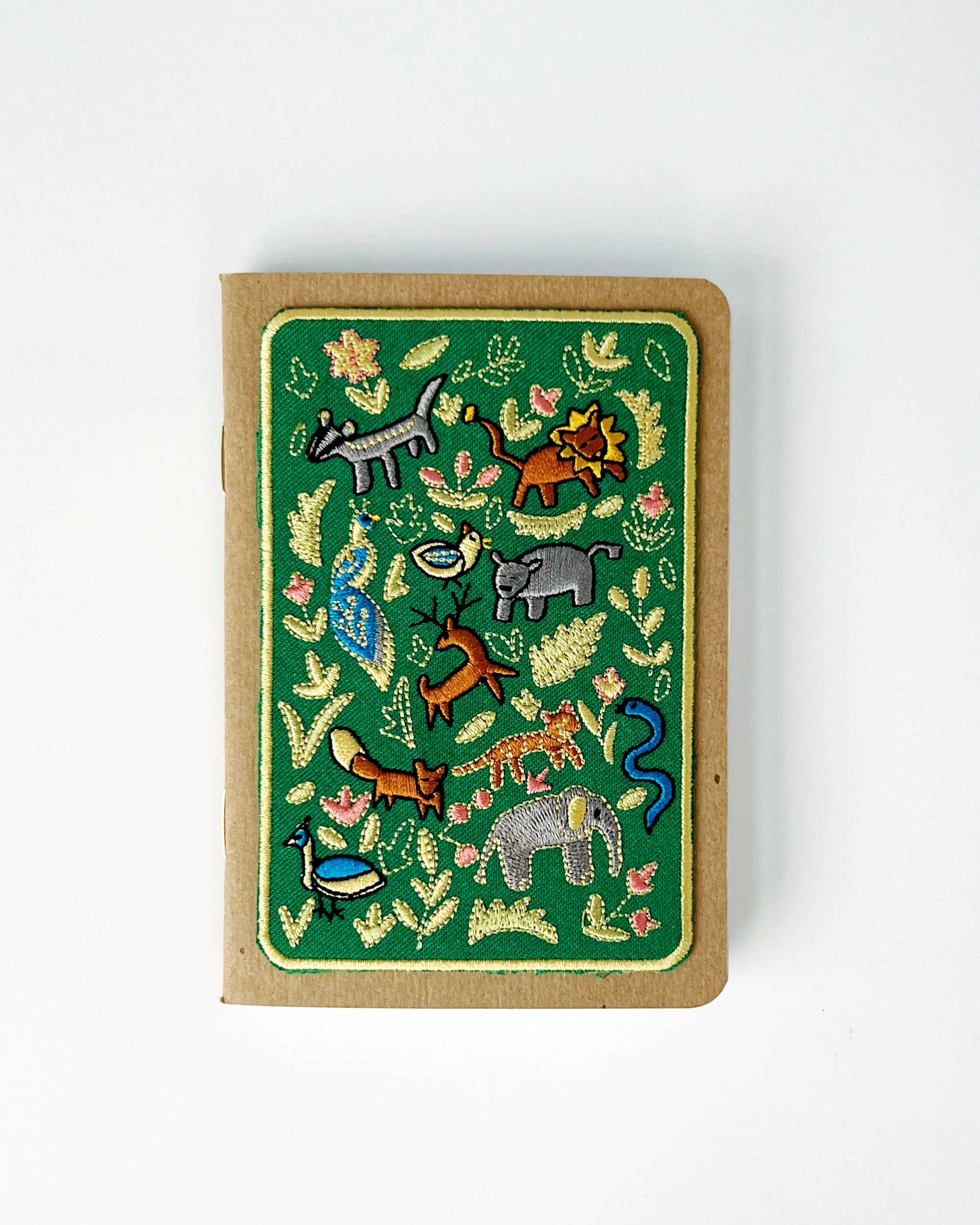 Wildlife Embroidery Pocket Notebook - Image 2