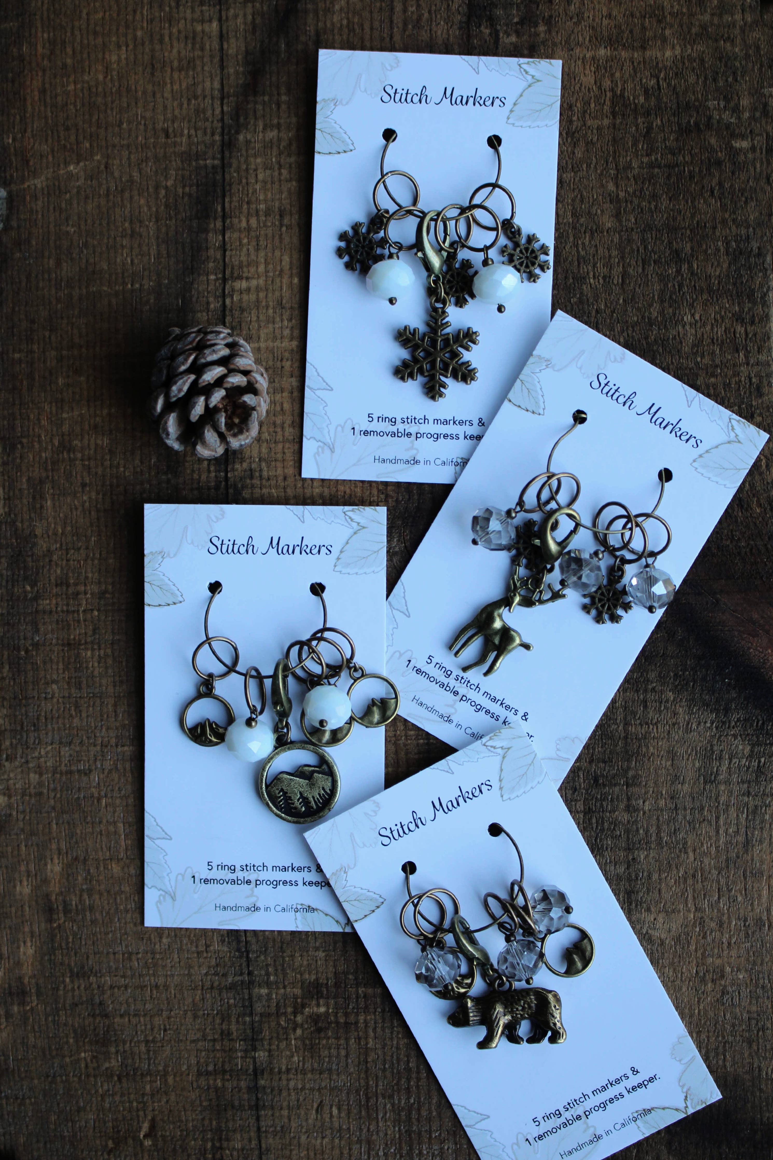 Winter Forest Stitch Markers - Image 13