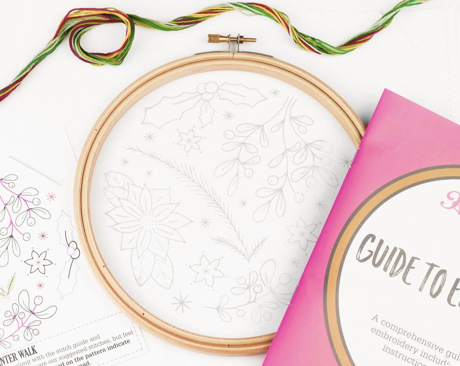 Winter Walk Embroidery Kit - Image 5