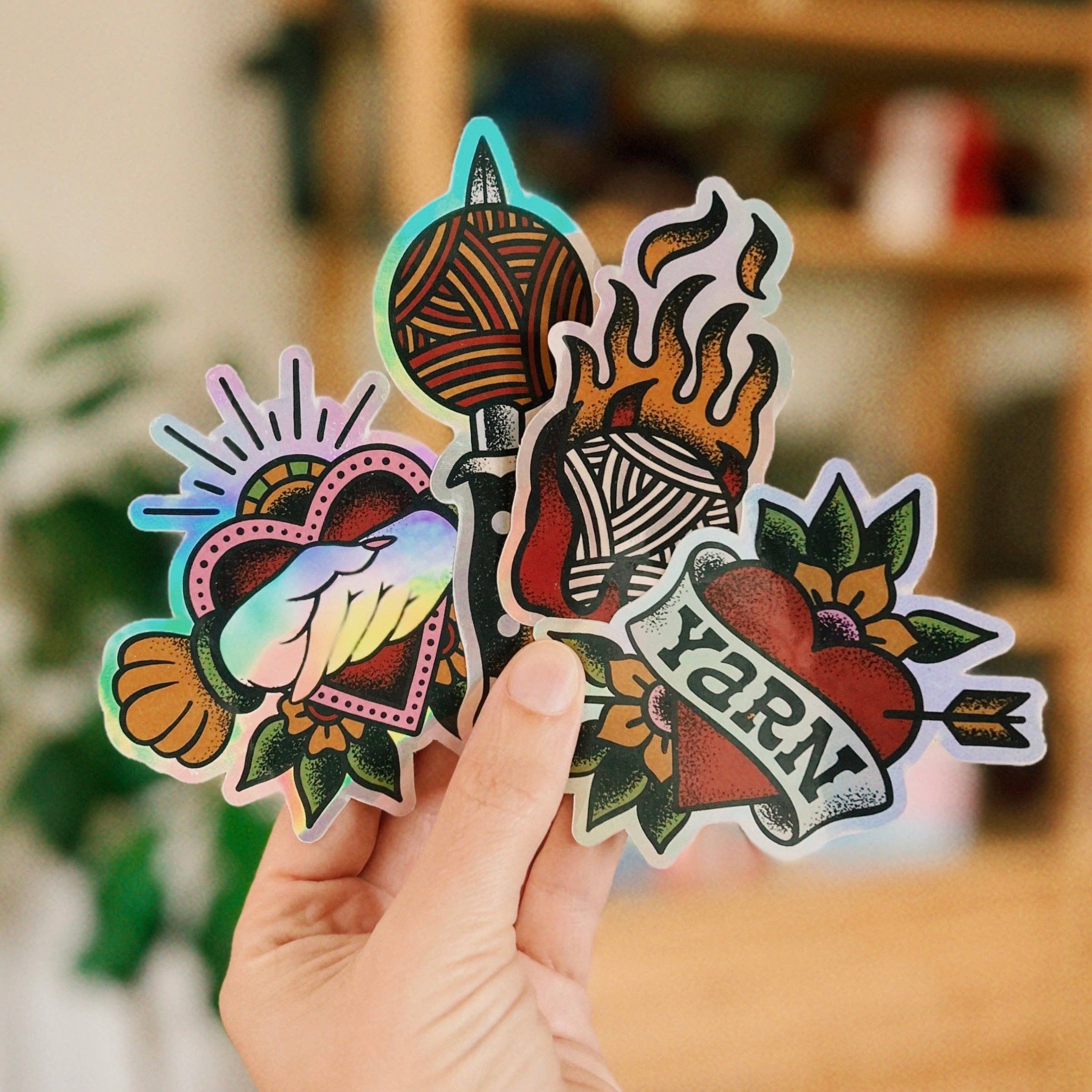 Yarn Tats: Full Heart - Image 2