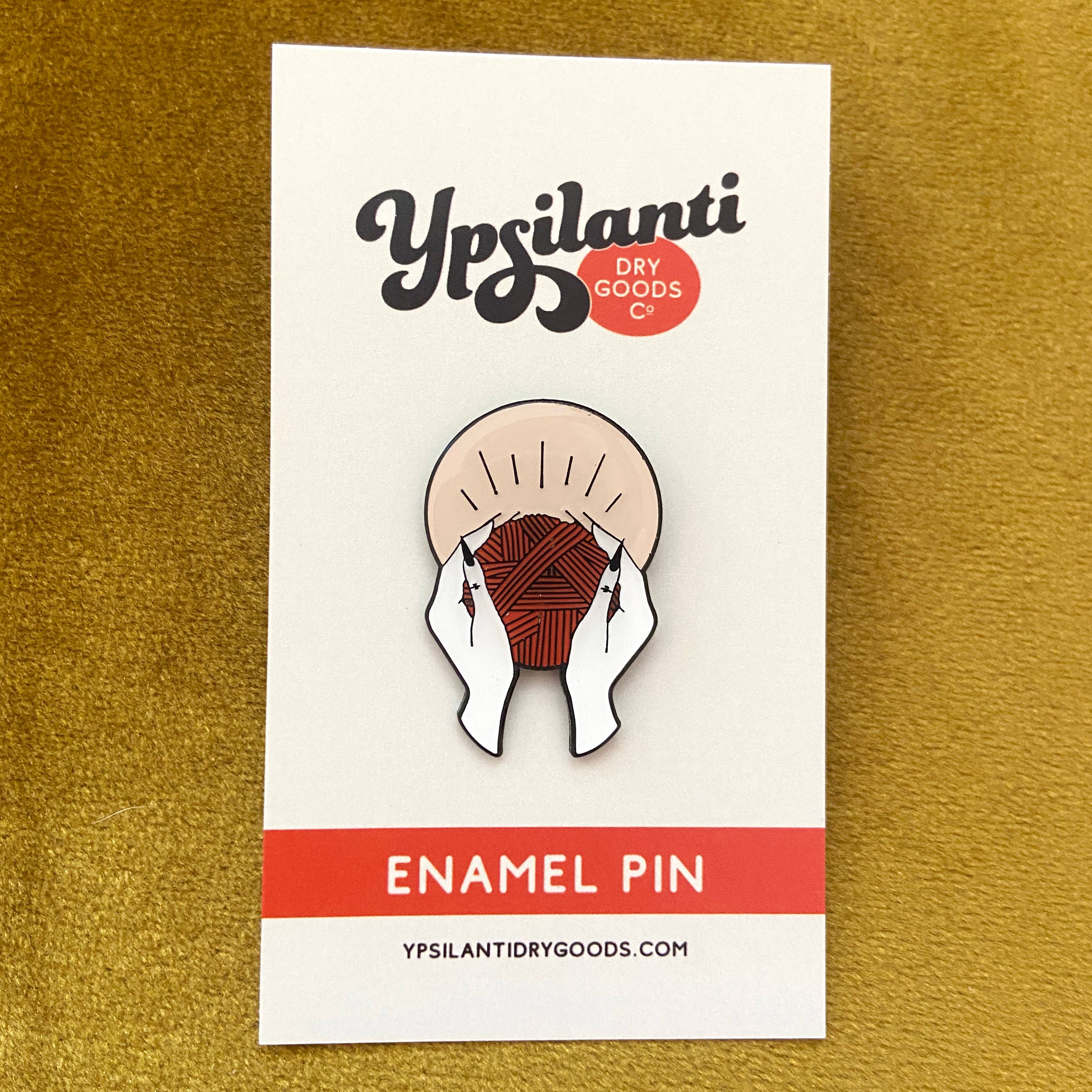 Yarnbearer Enamel Pin - Image 3