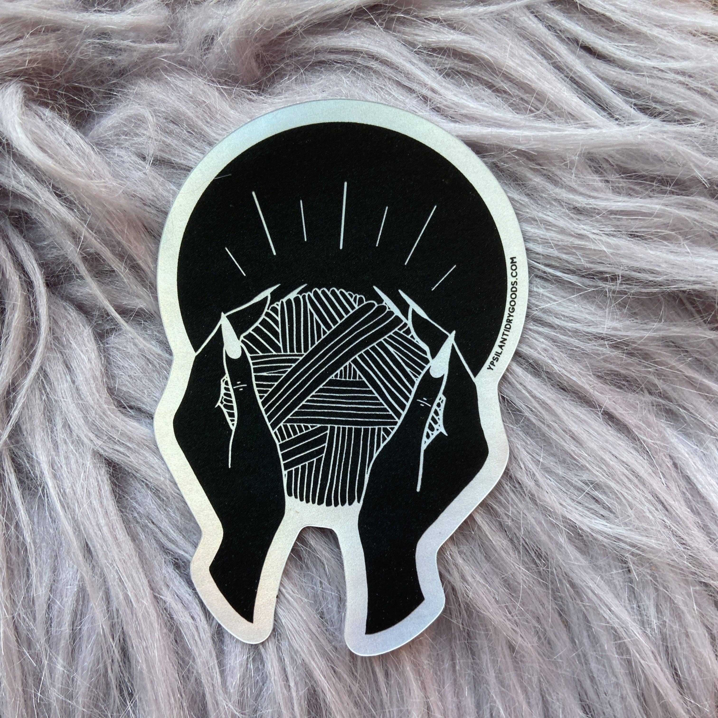 Yarnbearer Matte Holographic Sticker - Image 2