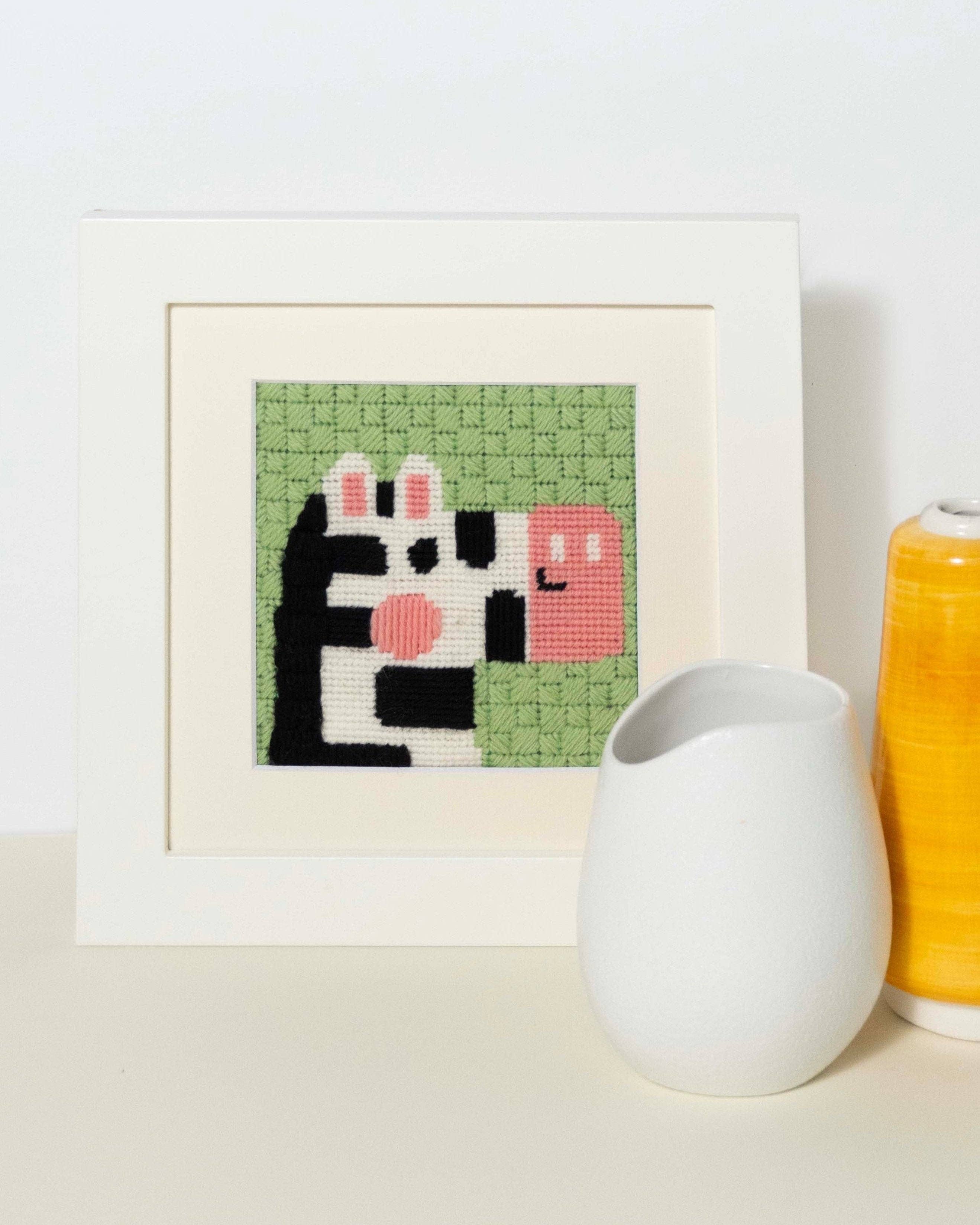 Zoe, the Zebra - Needlepoint Kit for Kids - Image 5